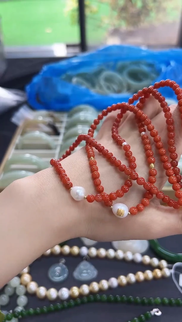 【闪购商品】南红玛瑙颈饰未镶嵌gs0691