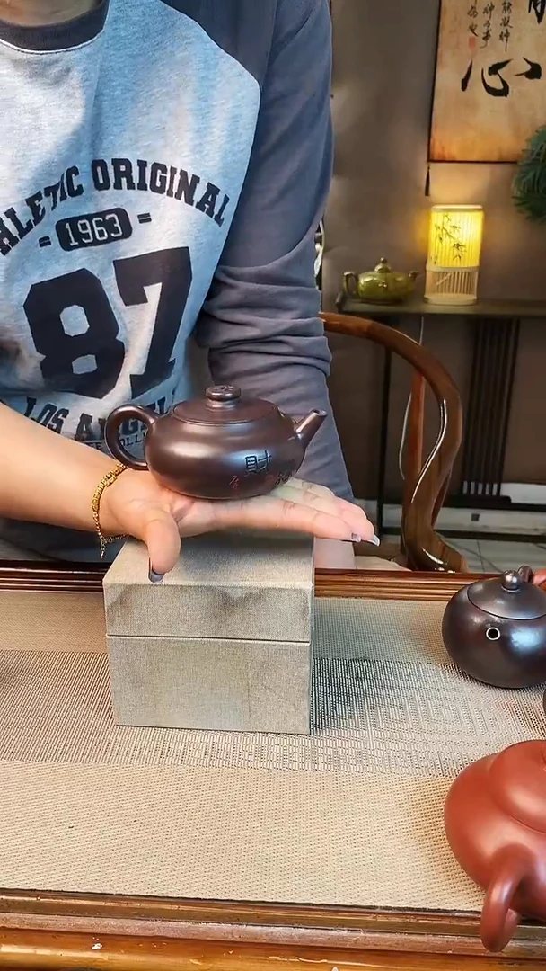 茶壶紫砂柴烧财源【雪】
