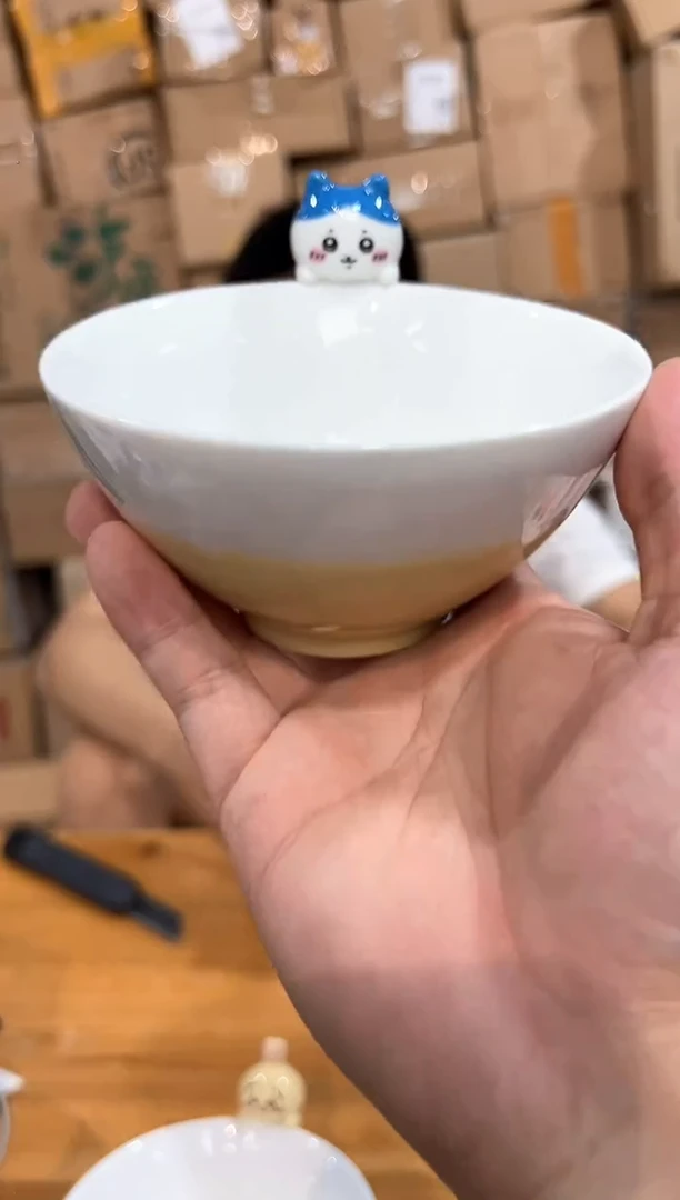 瓷片原盒小八小碗
