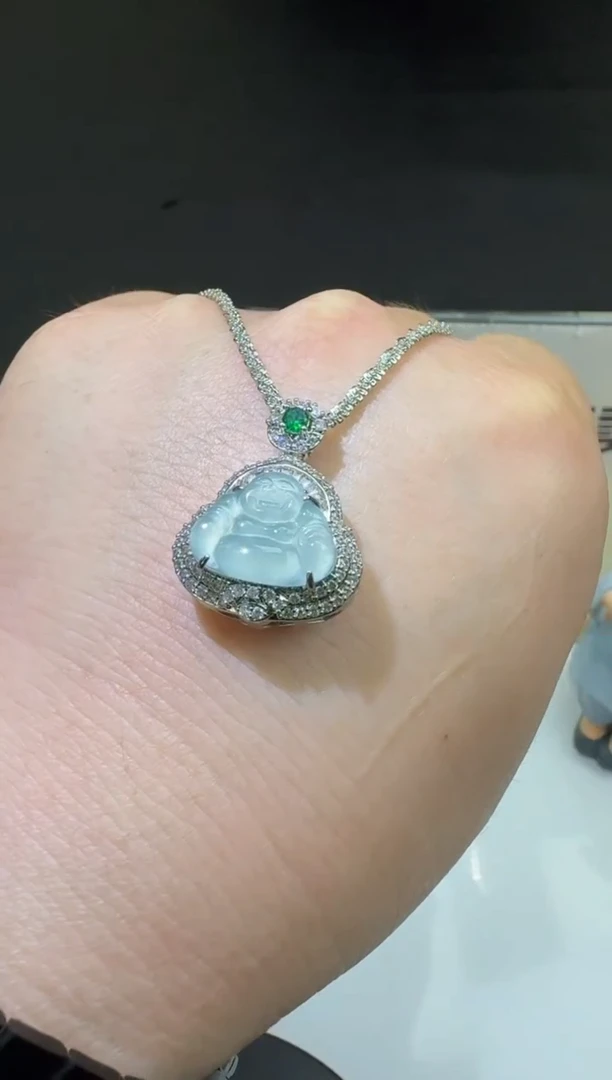 【闪购商品】翡翠吊坠(赠链)合金-多样性发货发一件00056443