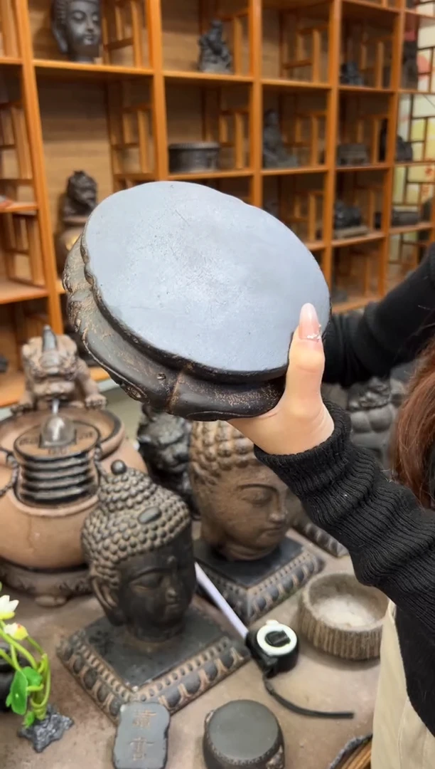 陶土【火山泥】金箍坛底座