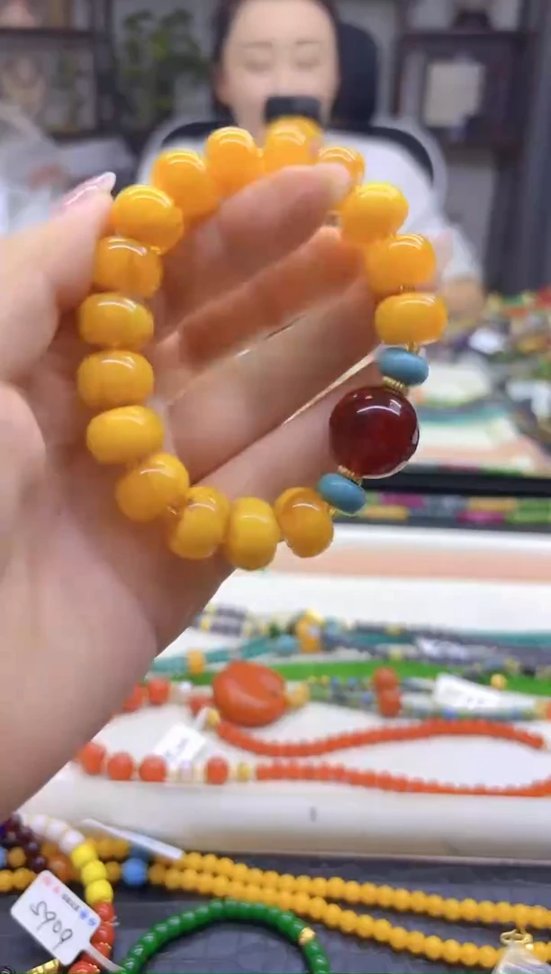 手链蜜蜡未镶嵌DIY款S31