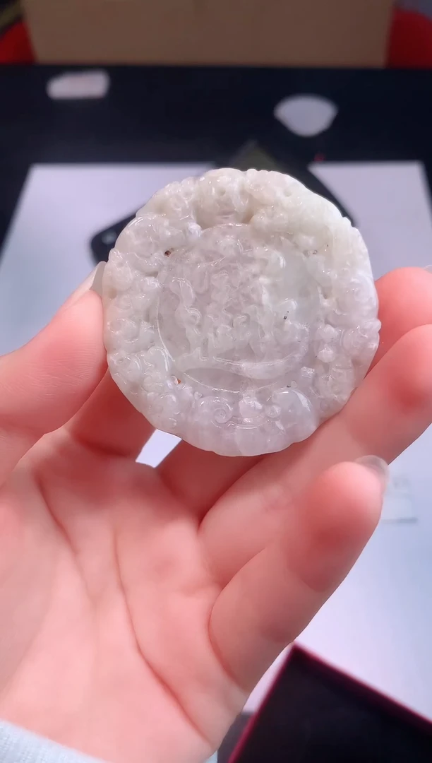 颈饰未镶嵌翡翠0芹0翡翠珠宝762