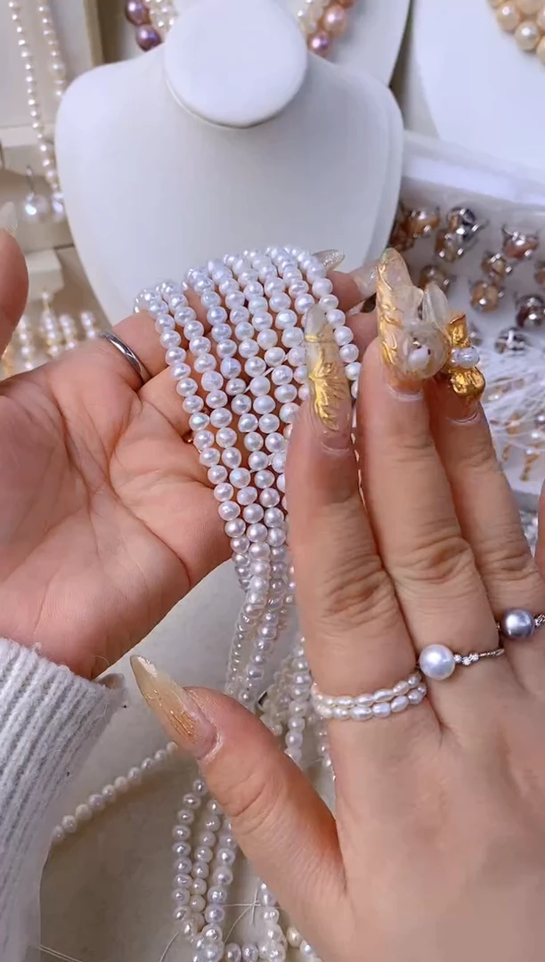 【闪购商品】淡水珍珠耳饰未镶嵌023