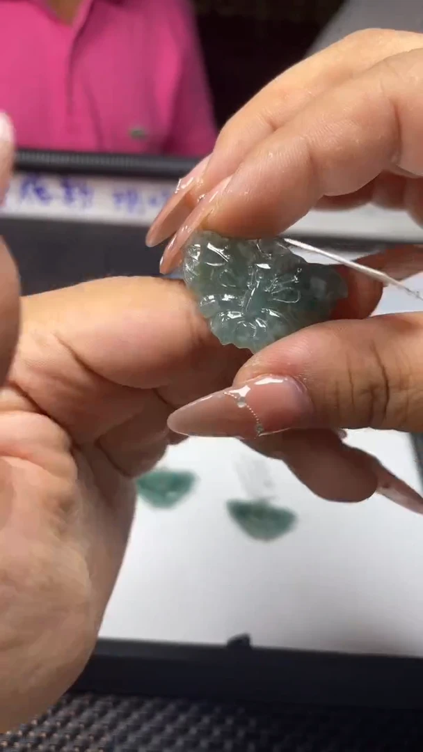 翡翠挂件未镶嵌134