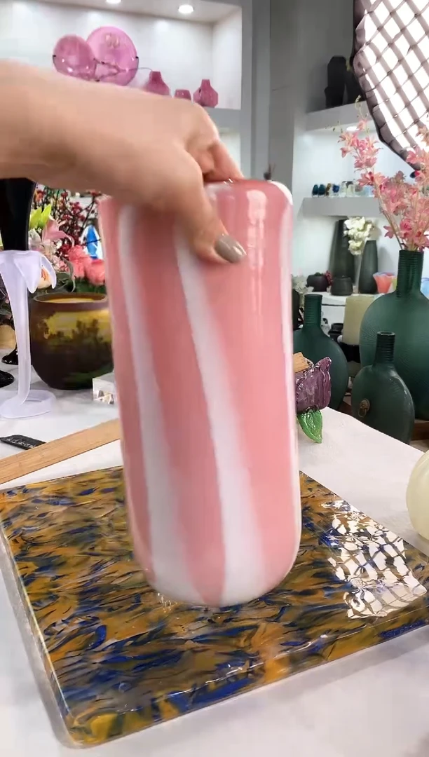 慕忆家手作琉璃花瓶