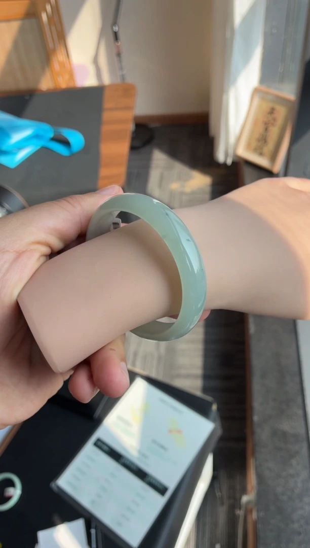 未镶嵌手镯翡翠10号56.8*13.1*7正圈