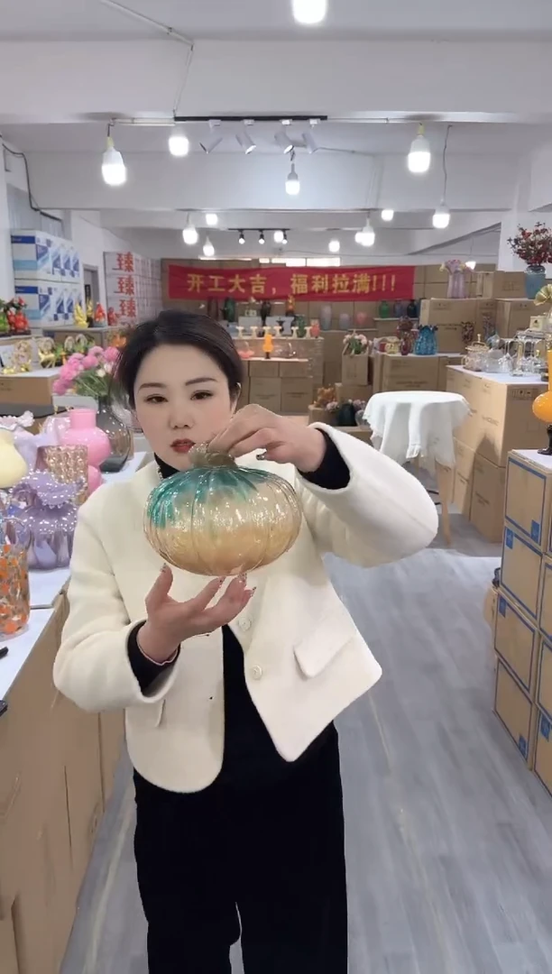 【闪购商品】琉璃椿新花器R-12晚