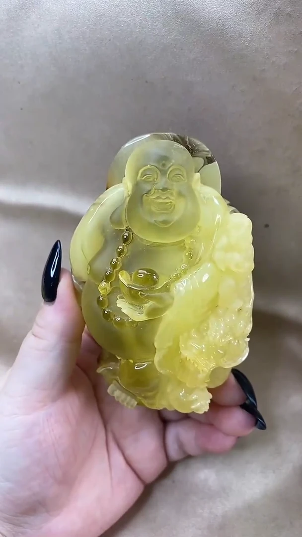 琥珀颈饰未镶嵌吊坠