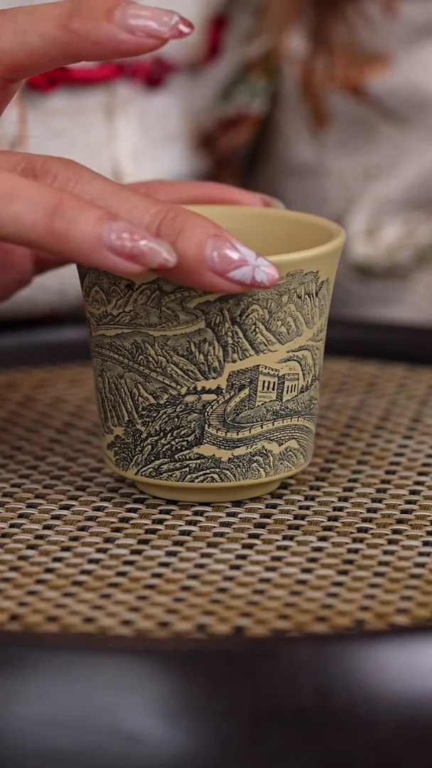 【闪购商品】紫砂茶壶十竹斋13-02 紫砂主人杯