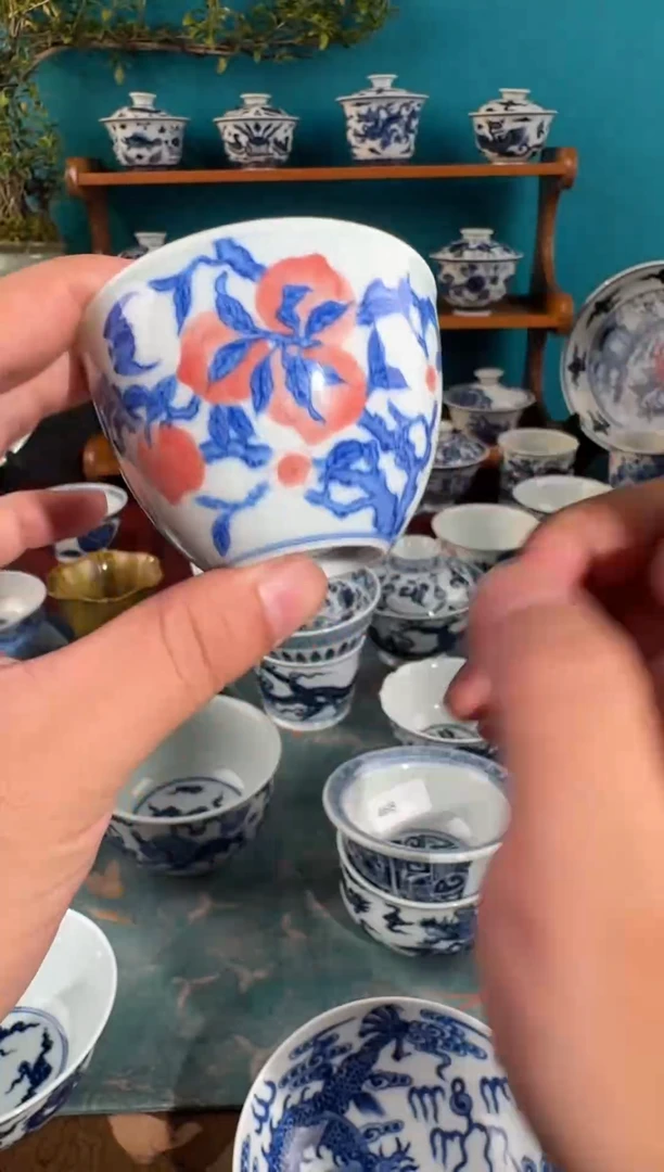 不二说瓷纯手绘杯