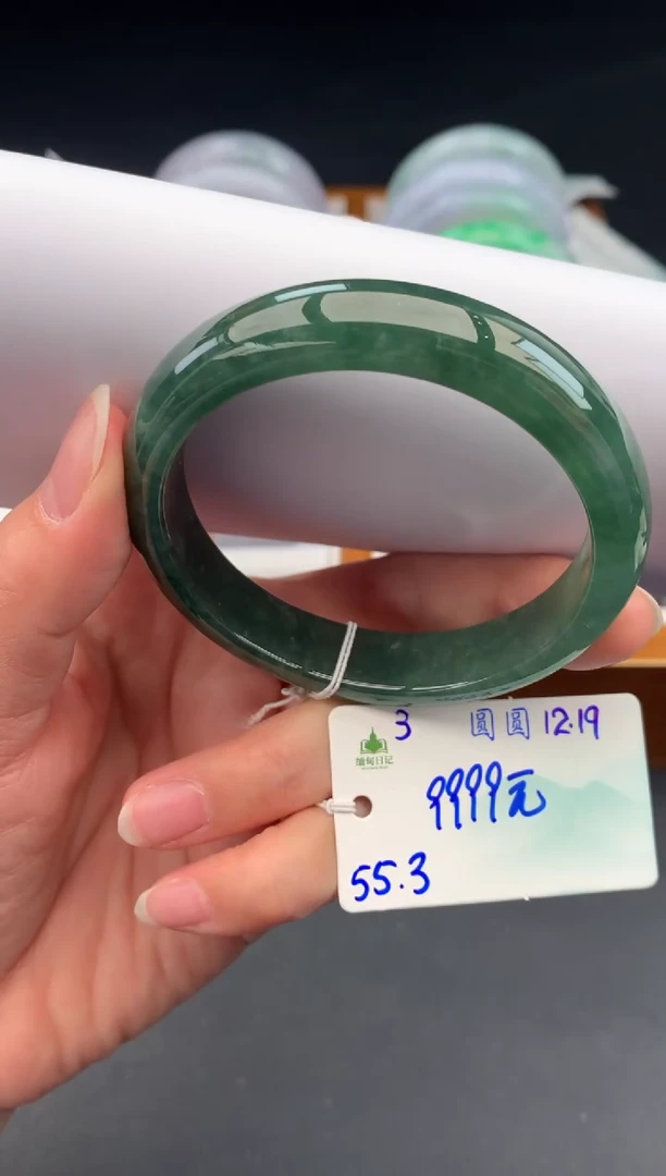 未镶嵌手镯翡翠翡翠自带#送人#，假一赔三