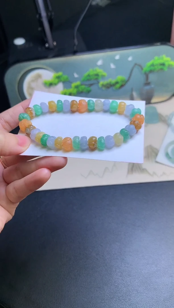 未镶嵌定制翡翠毛货