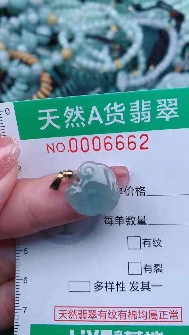 【闪购商品】翡翠颈饰未镶嵌.0006662