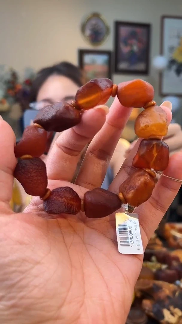 手串琥珀未镶嵌手串