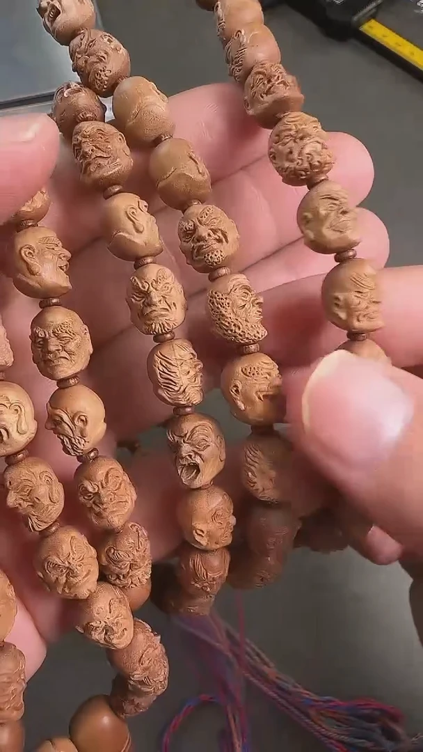 檀香木手串/手链檀香1.2x108颗罗汉