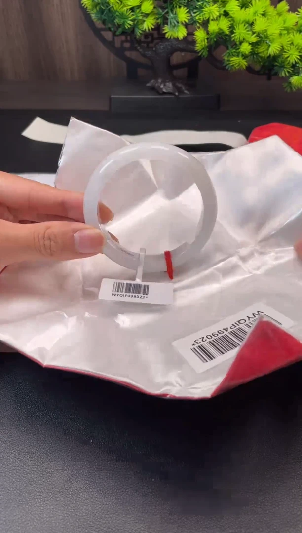 未镶嵌手镯翡翠90015