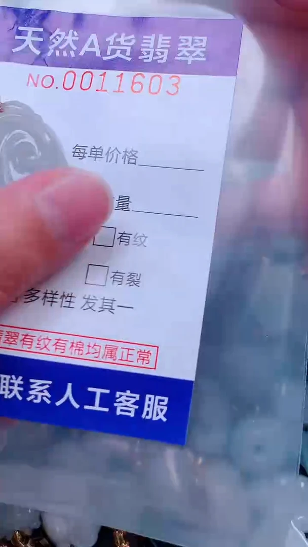 吊坠(不含链)未镶嵌翡翠1