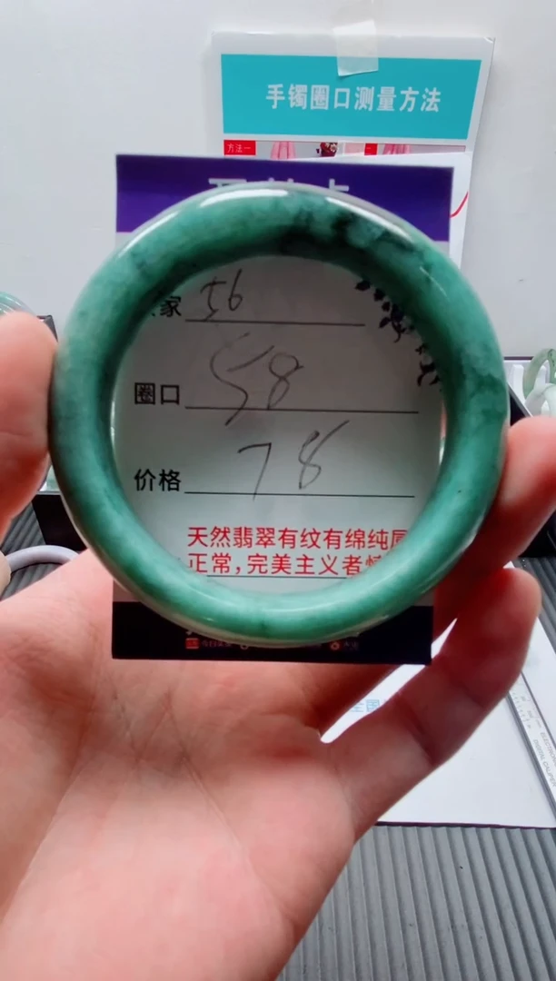未镶嵌手镯翡翠夜**歌56