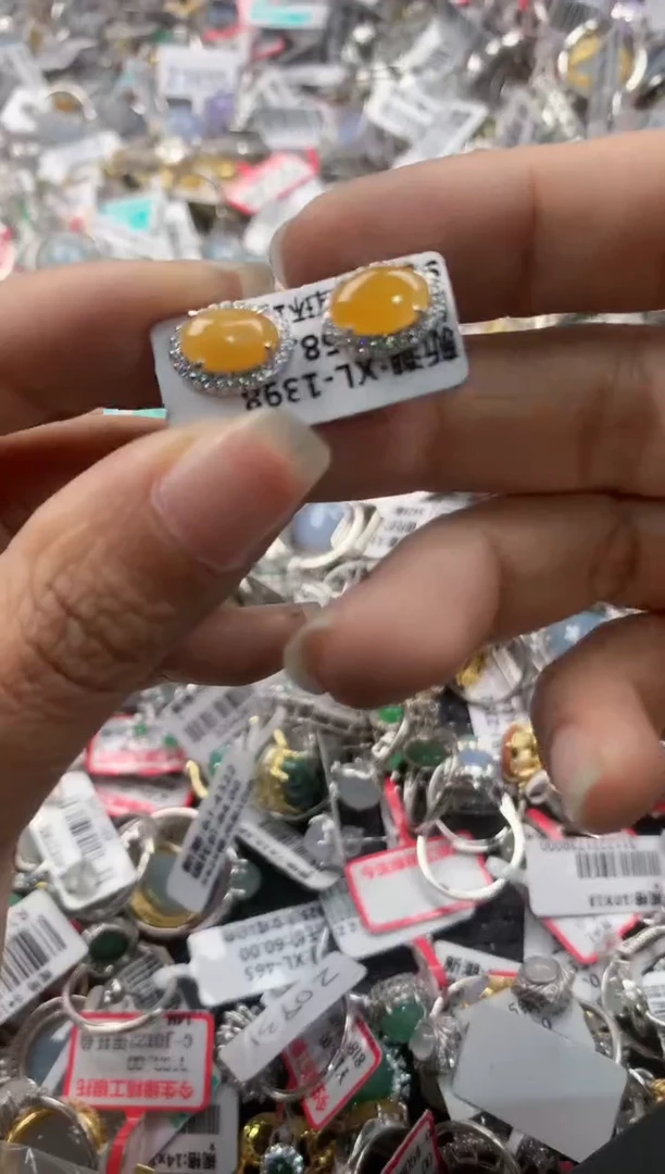 银S925镶嵌戒指翡翠11-11-11----2
