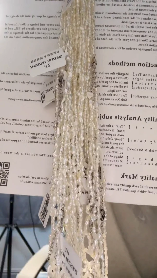 海水珍珠银S925镶嵌颈饰巴洛克多样性发其一