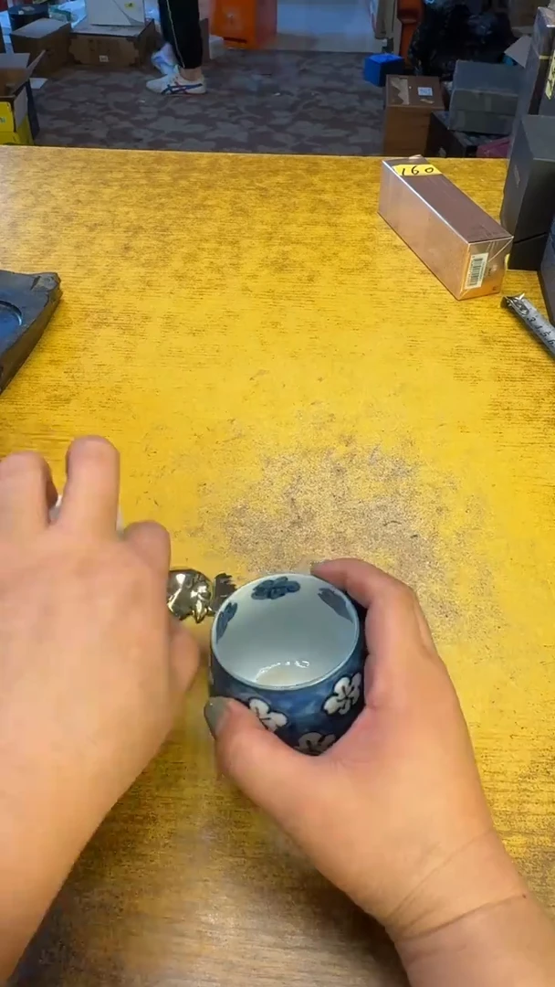 瓷器瓷器瓷器瑕疵10潘鸡碗