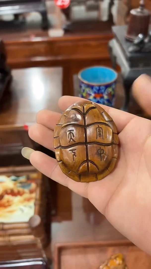 木金钱龟手把件1