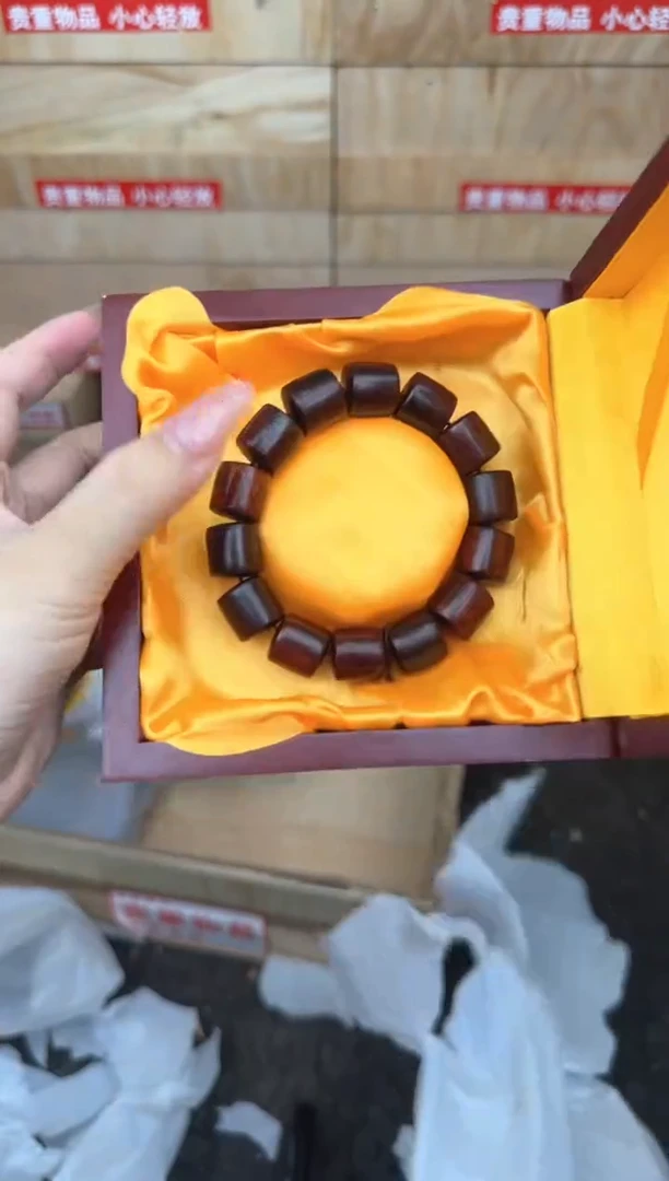 小叶紫檀桶珠商品链接@@YS975