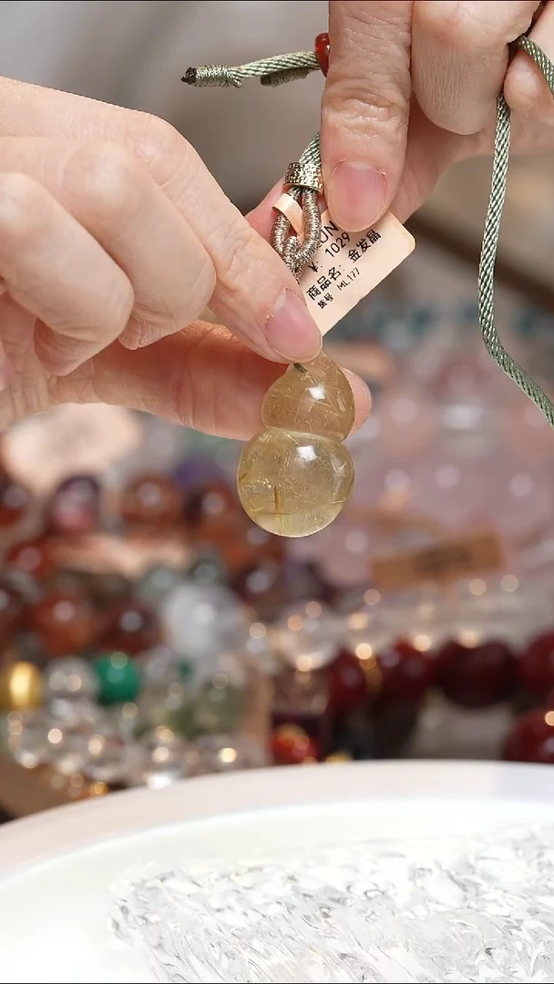 吊坠(赠链)未镶嵌水晶金发晶吊坠·MM0025NOV022L177