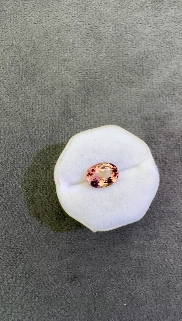 未镶嵌珠宝半成品碧玺1.25ct