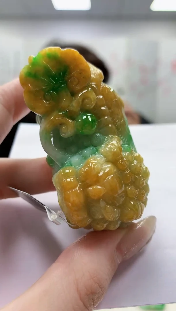 未镶嵌定制翡翠5145jw-毛货挂件78