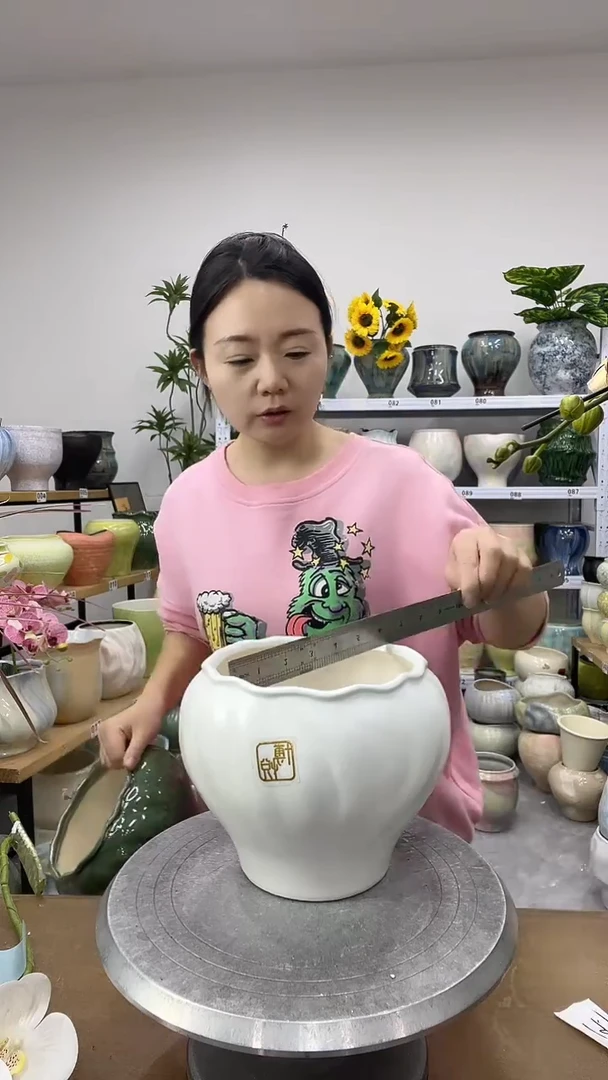 11.20陶瓷花盆直播链接高.   17   口 16