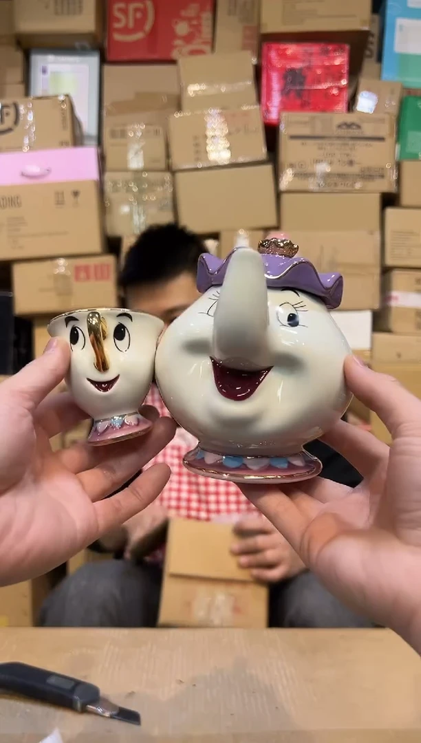 【闪购商品】杯陶瓷茶壶一壶一杯