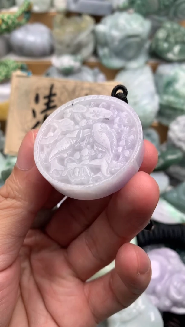 吊坠(不含链)未镶嵌翡翠1