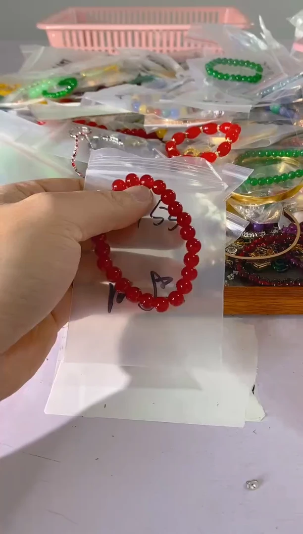 【闪购商品】水晶颈饰银S925镶嵌155红宝，蓝宝，多样性发一件赠链