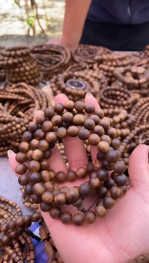 【闪购商品】沉香手串中山09圆珠多圈棋楠手串多样性发一