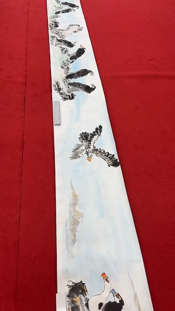 国画10米手卷