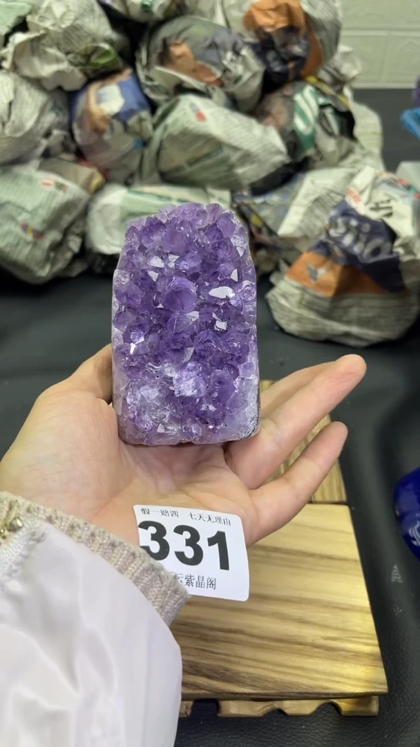 未镶嵌大型摆件（非配饰）紫晶331号摆件