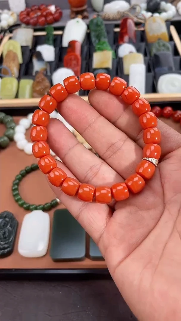 南红玛瑙手串未镶嵌 多样性发一件00