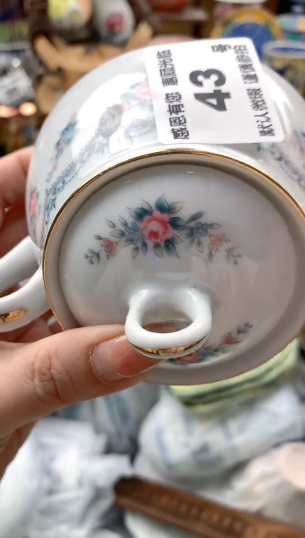 瓷片零*43号九姑娘工艺品瓷器
