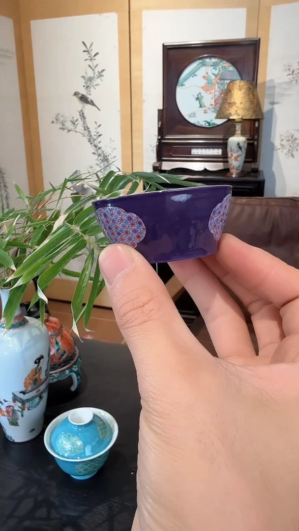 一点堂海棠开窗紫色若深杯