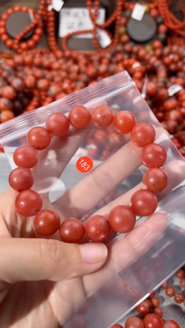 【闪购商品】南红玛瑙手串未镶嵌13+