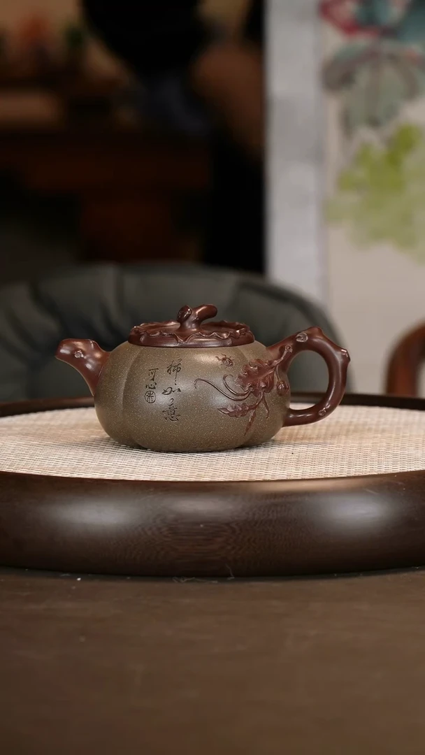 【朱维平】柿柿如意 350c+ 朱老松鼠葡萄画