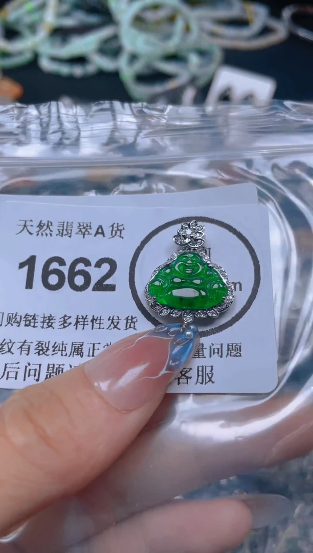 颈饰未镶嵌翡翠1662