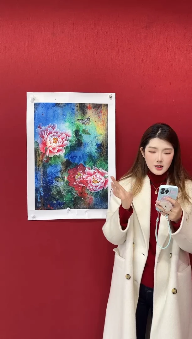 国画莫玉双老师画作