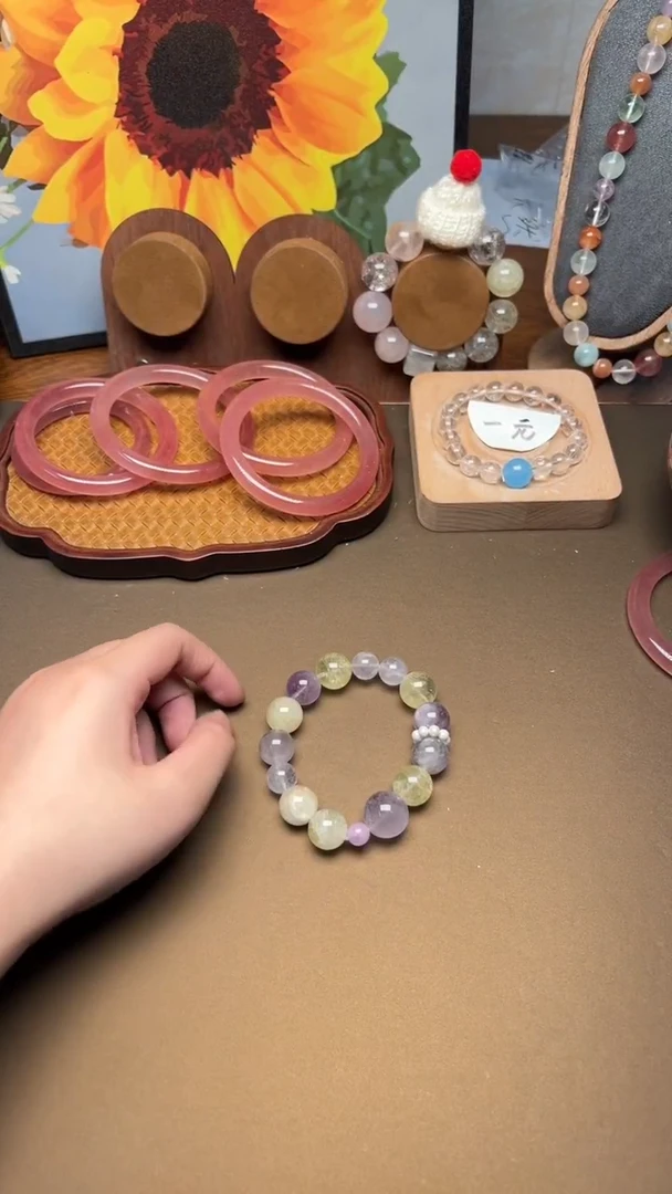 未镶嵌手串水晶1