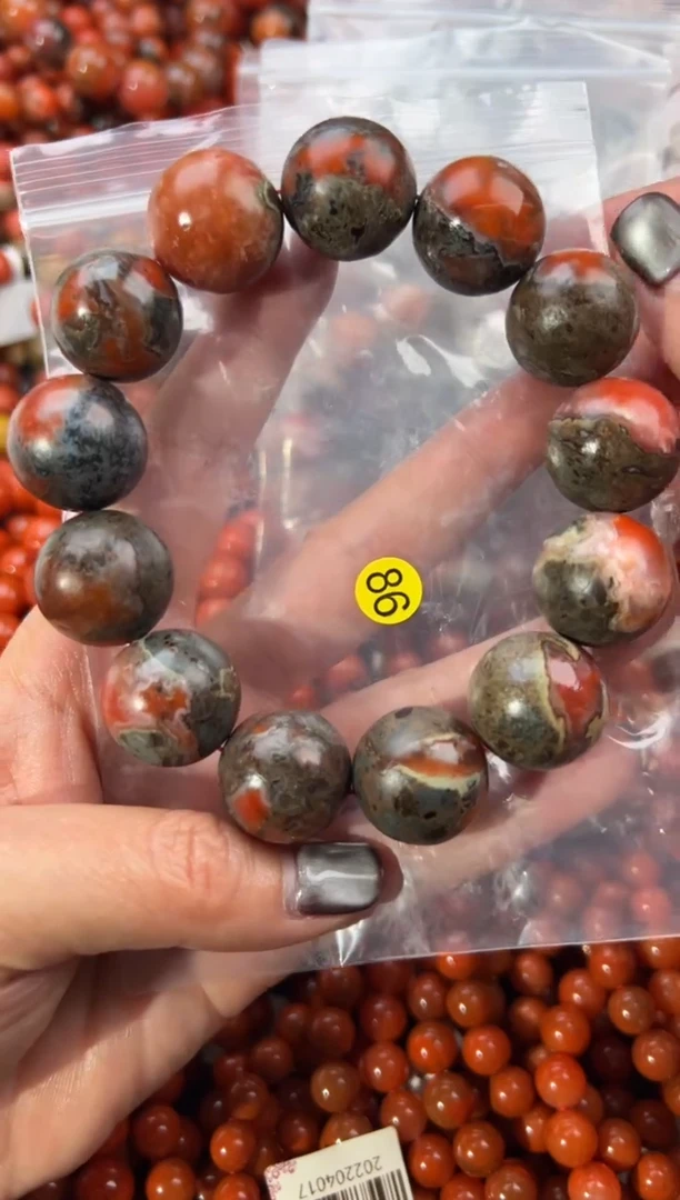 未镶嵌手串南红玛瑙19+