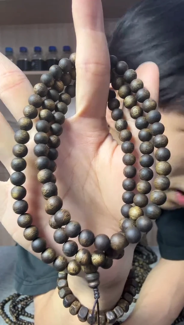 沉香手串07圆珠多圈20克+ 多样性发其一