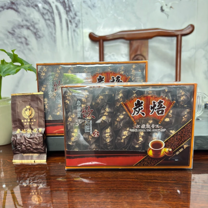 新店破价！碳培铁观音直降40％安溪高山浓香型兰花香正味烘焙铁观音