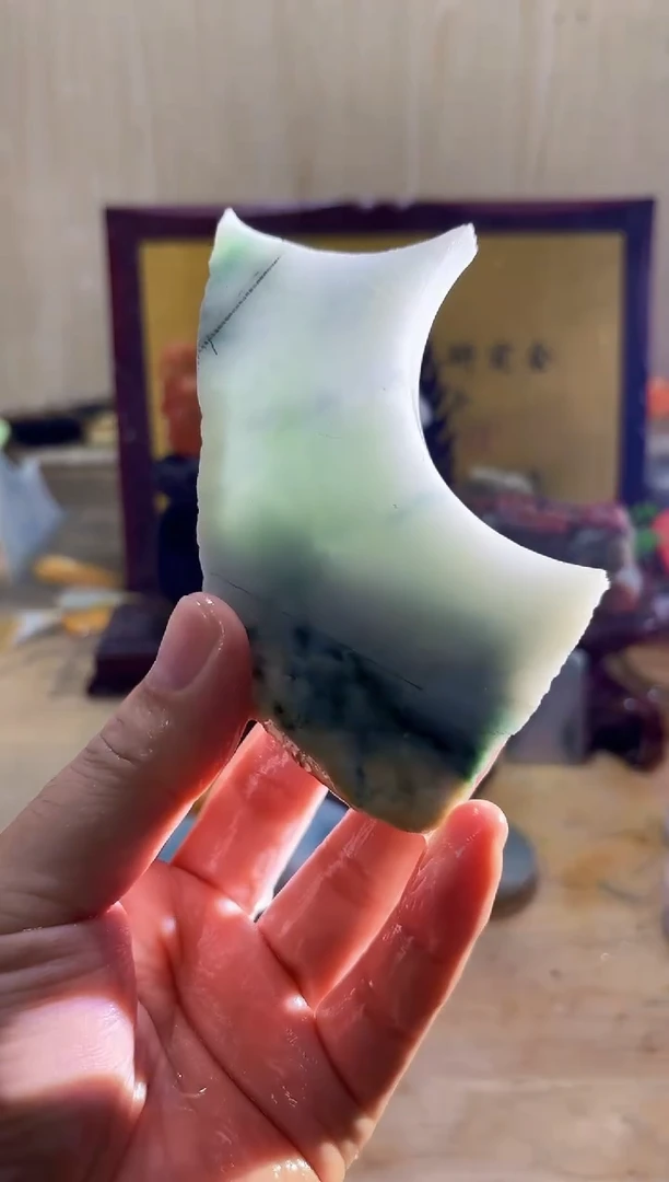 颈饰未镶嵌翡翠A货常星5106